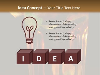 Remote Cooling Equipment PowerPoint Template