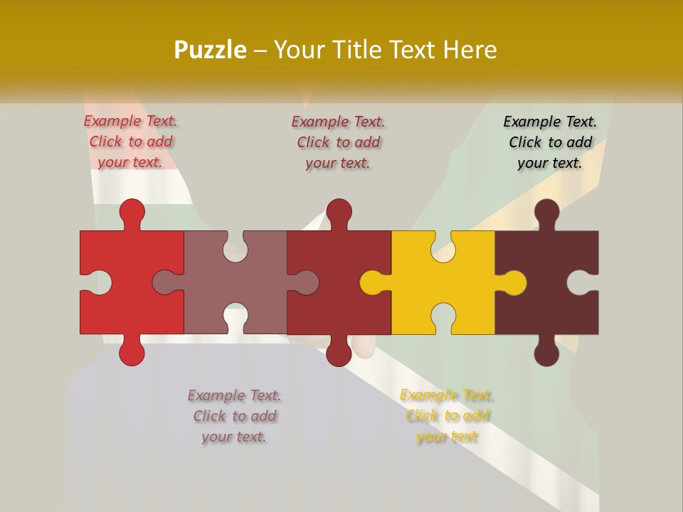 Heat Air White PowerPoint Template