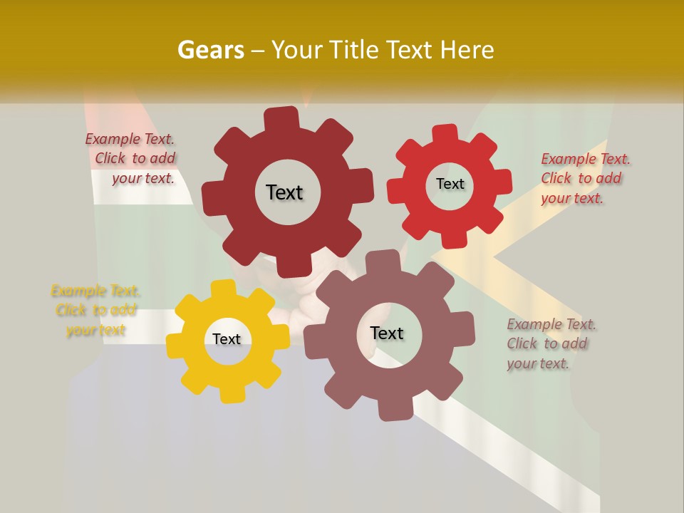 Heat Air White PowerPoint Template