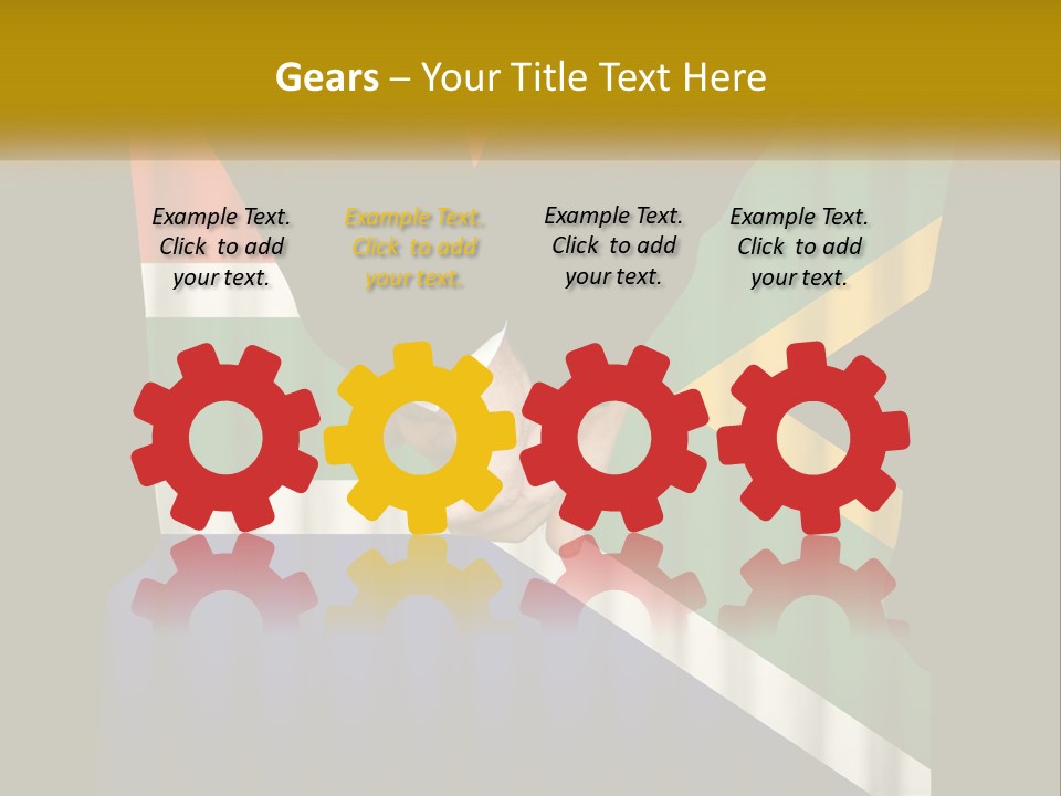 Heat Air White PowerPoint Template