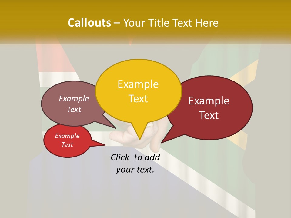 Heat Air White PowerPoint Template