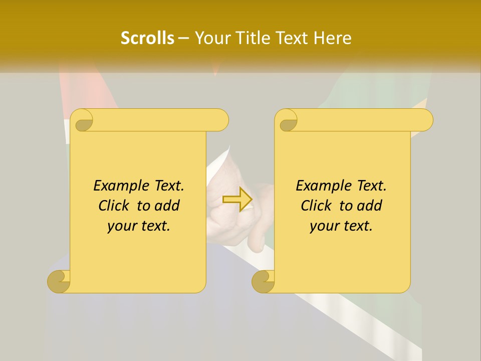 Heat Air White PowerPoint Template