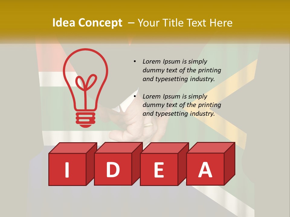 Heat Air White PowerPoint Template