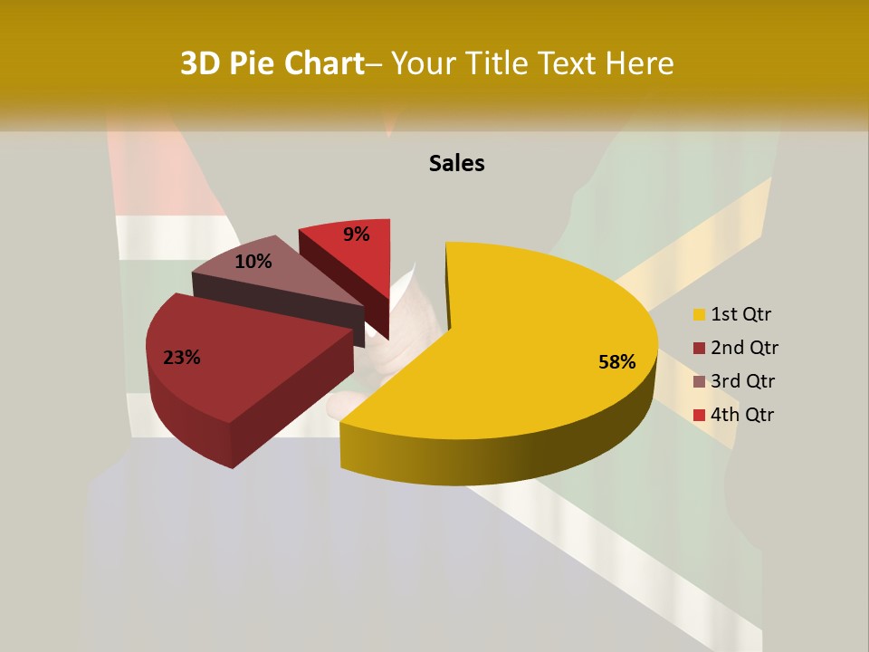 Heat Air White PowerPoint Template