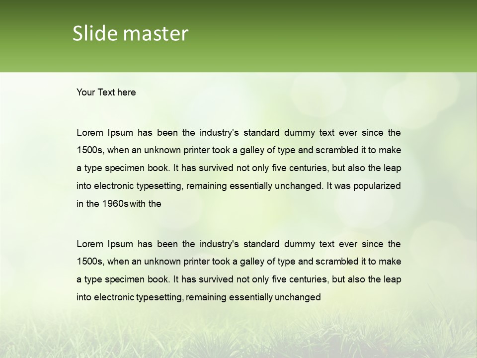 Electricity Unit Part PowerPoint Template