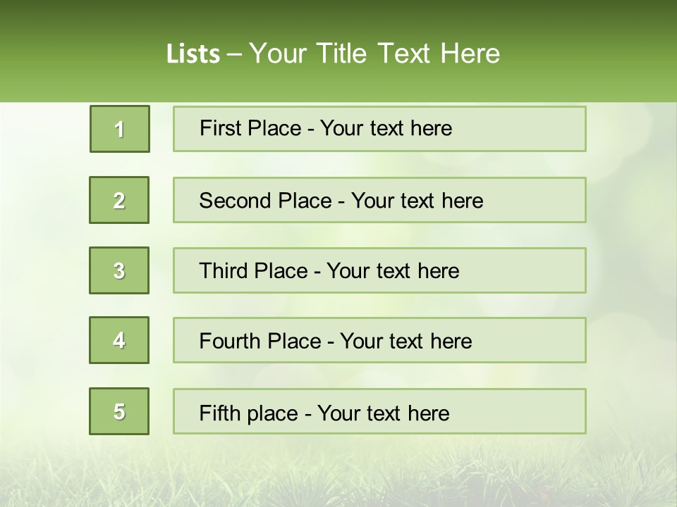Electricity Unit Part PowerPoint Template