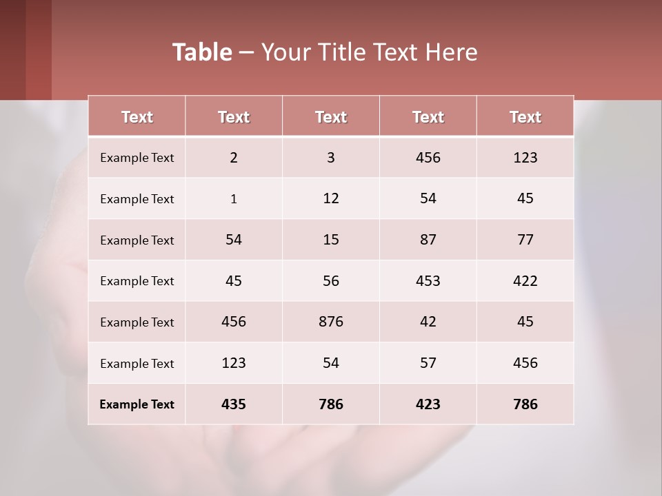 Unit Ventilation Supply PowerPoint Template