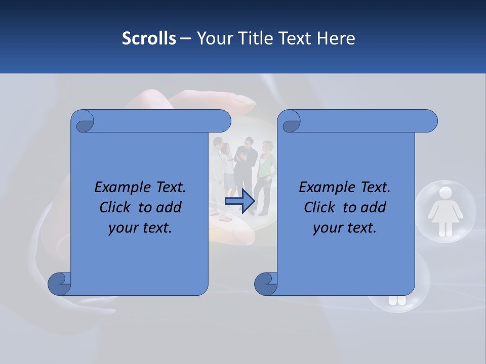 Cooling Climate Part PowerPoint Template