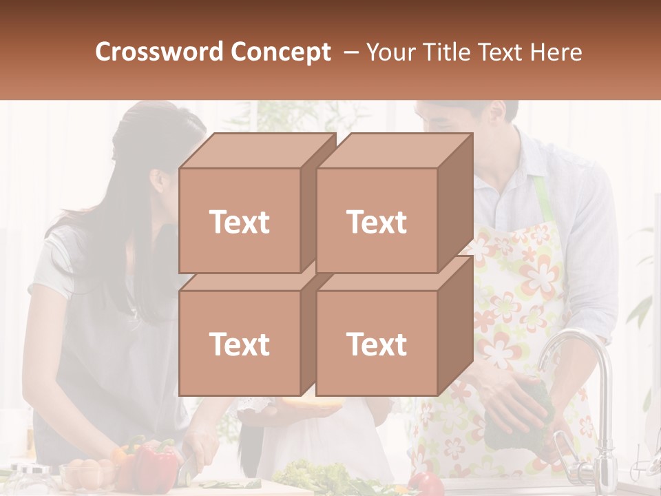 House Cooling Electric PowerPoint Template