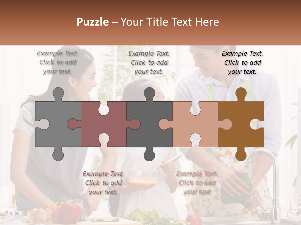 House Cooling Electric PowerPoint Template