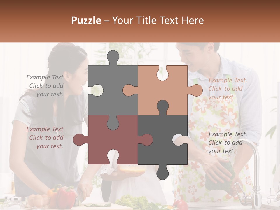 House Cooling Electric PowerPoint Template