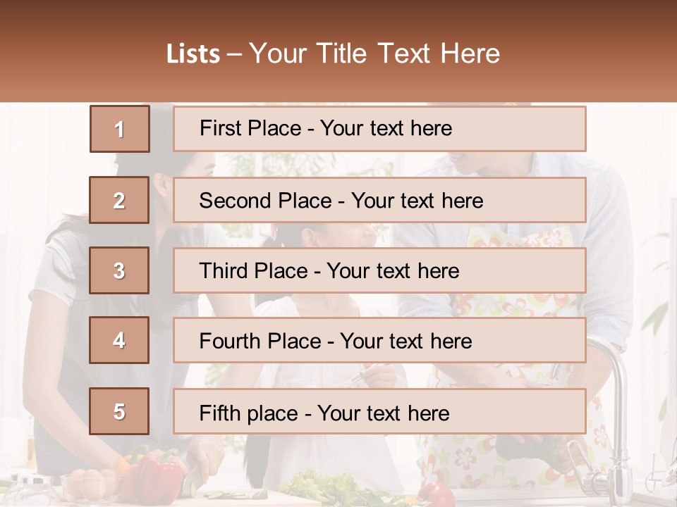 House Cooling Electric PowerPoint Template