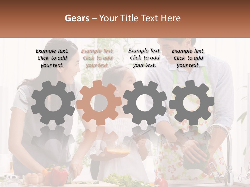 House Cooling Electric PowerPoint Template