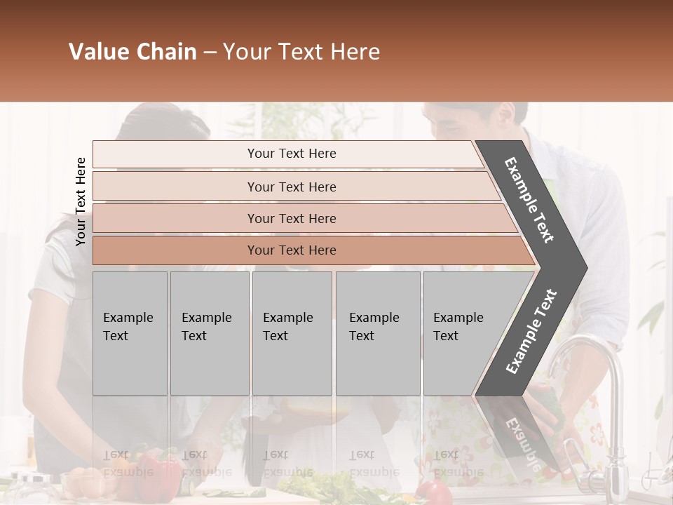 House Cooling Electric PowerPoint Template