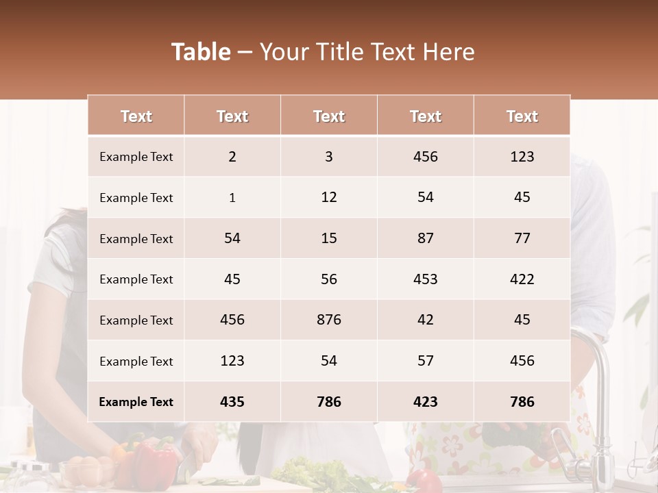 House Cooling Electric PowerPoint Template