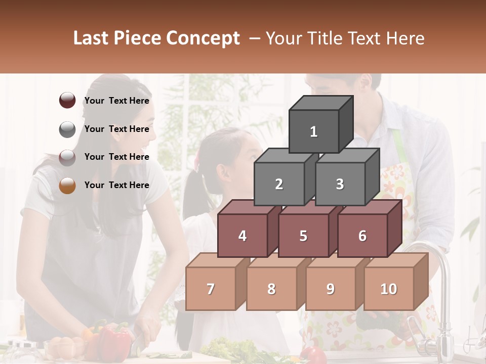 House Cooling Electric PowerPoint Template