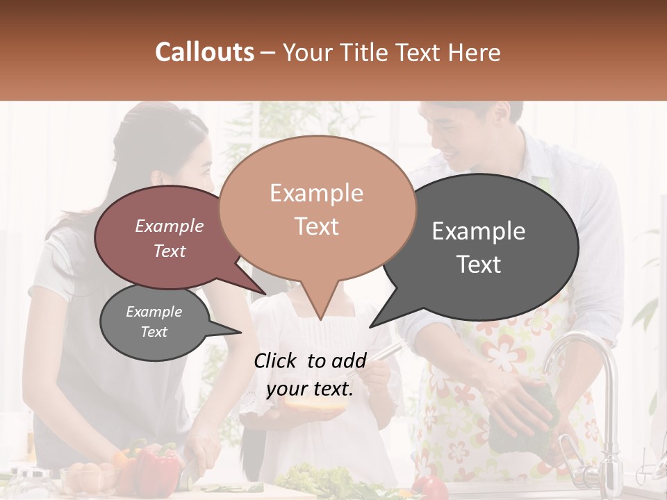House Cooling Electric PowerPoint Template