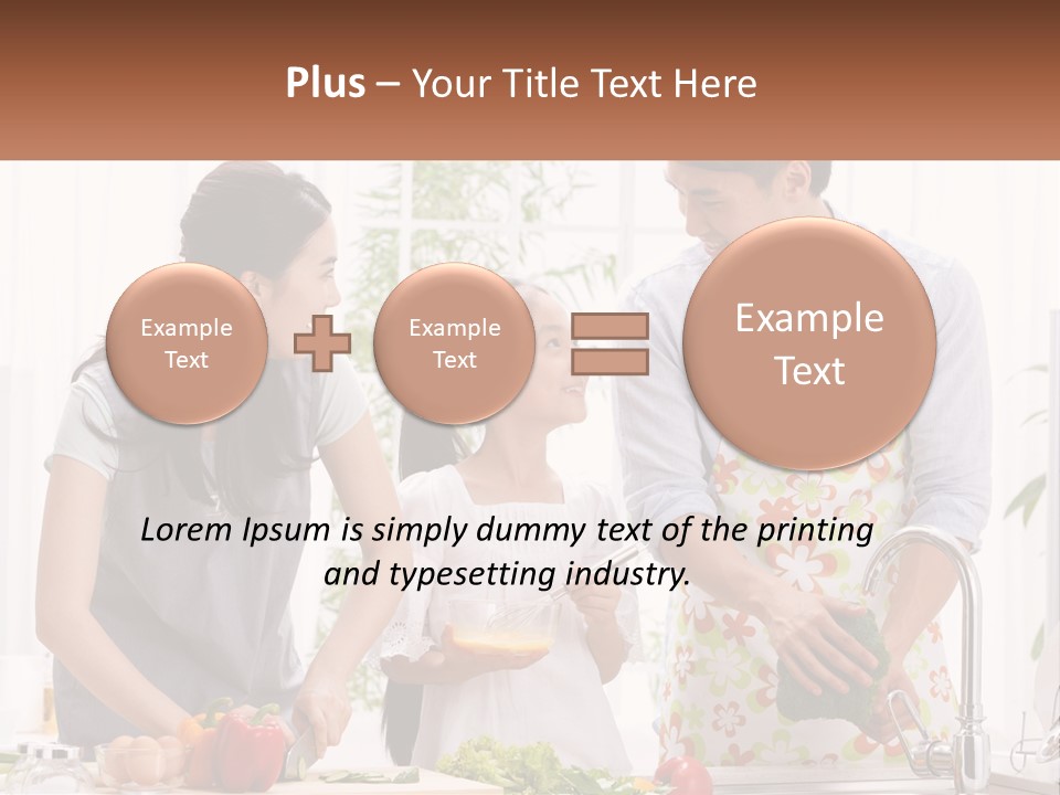 House Cooling Electric PowerPoint Template