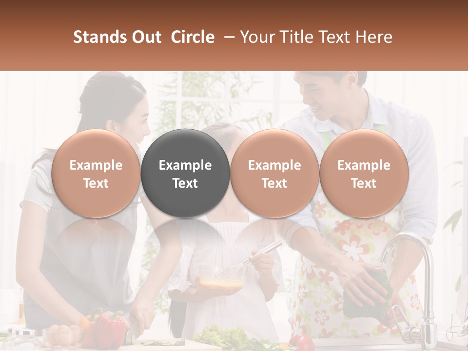 House Cooling Electric PowerPoint Template