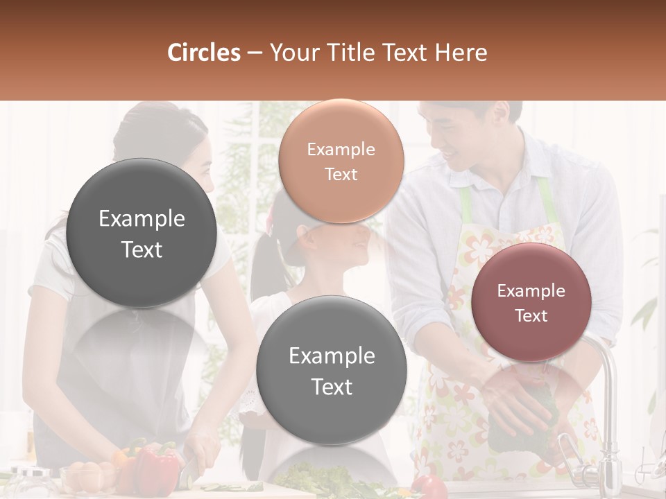 House Cooling Electric PowerPoint Template