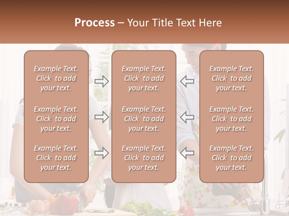 House Cooling Electric PowerPoint Template