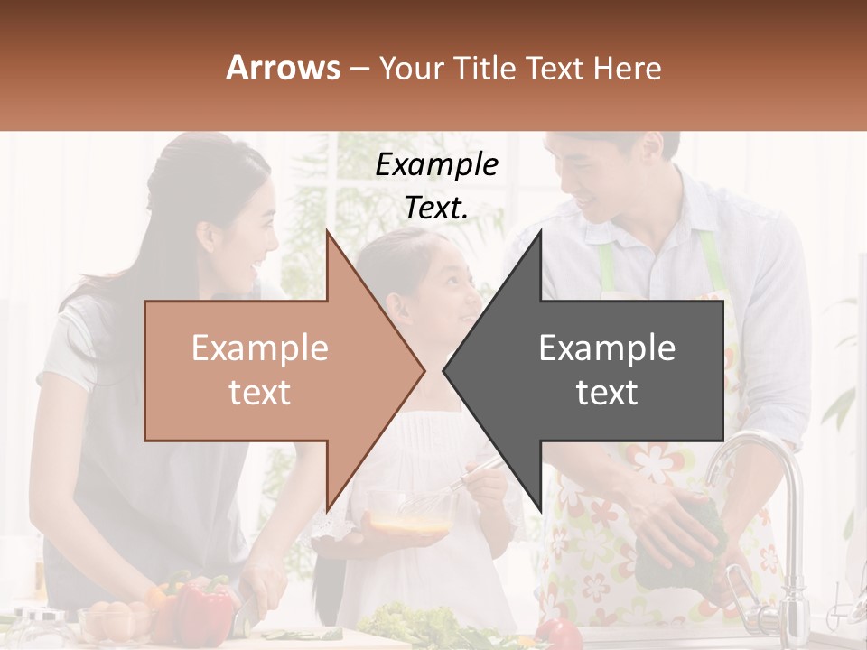 House Cooling Electric PowerPoint Template