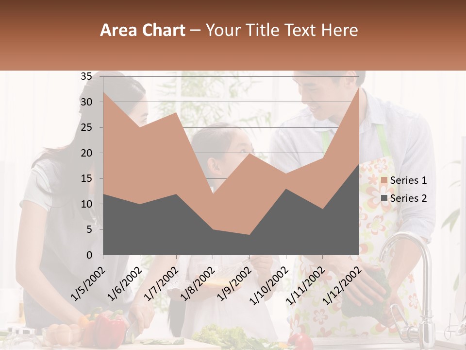 House Cooling Electric PowerPoint Template