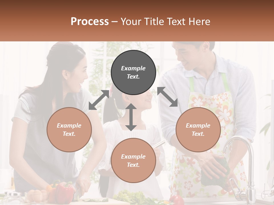 House Cooling Electric PowerPoint Template