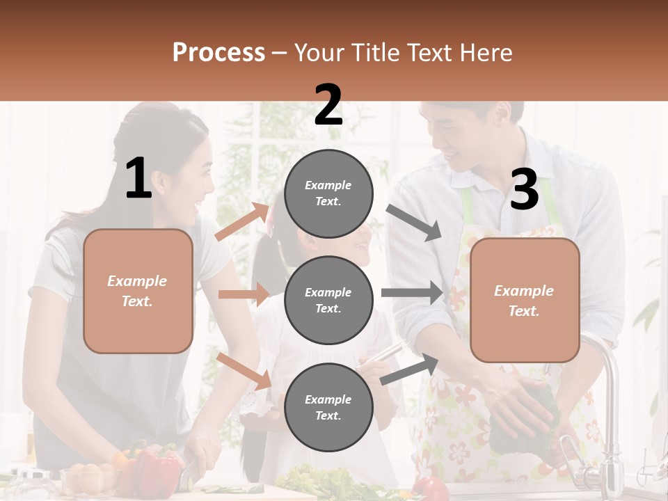 House Cooling Electric PowerPoint Template