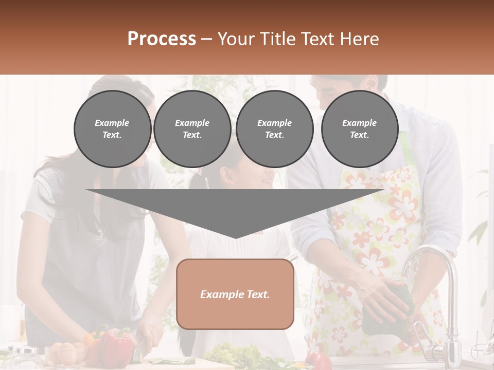 House Cooling Electric PowerPoint Template