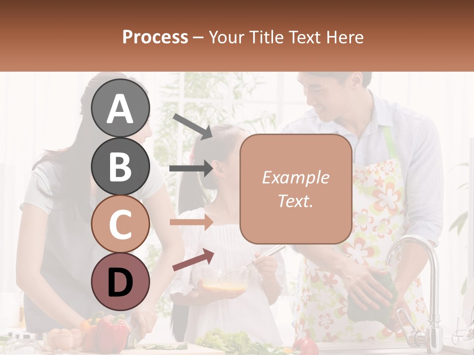 House Cooling Electric PowerPoint Template
