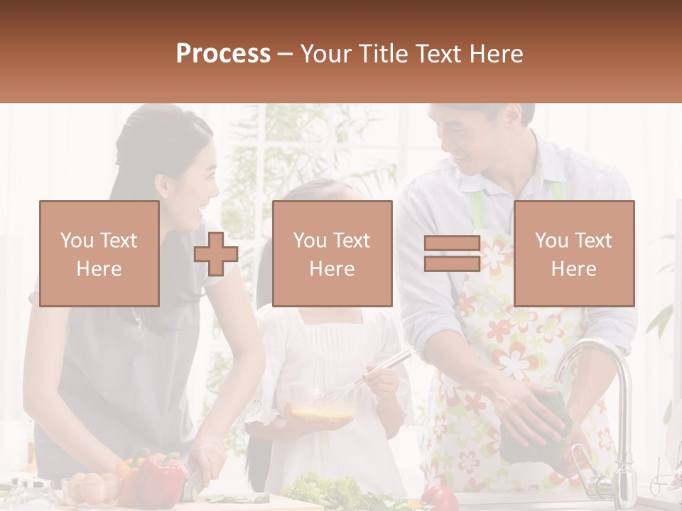House Cooling Electric PowerPoint Template