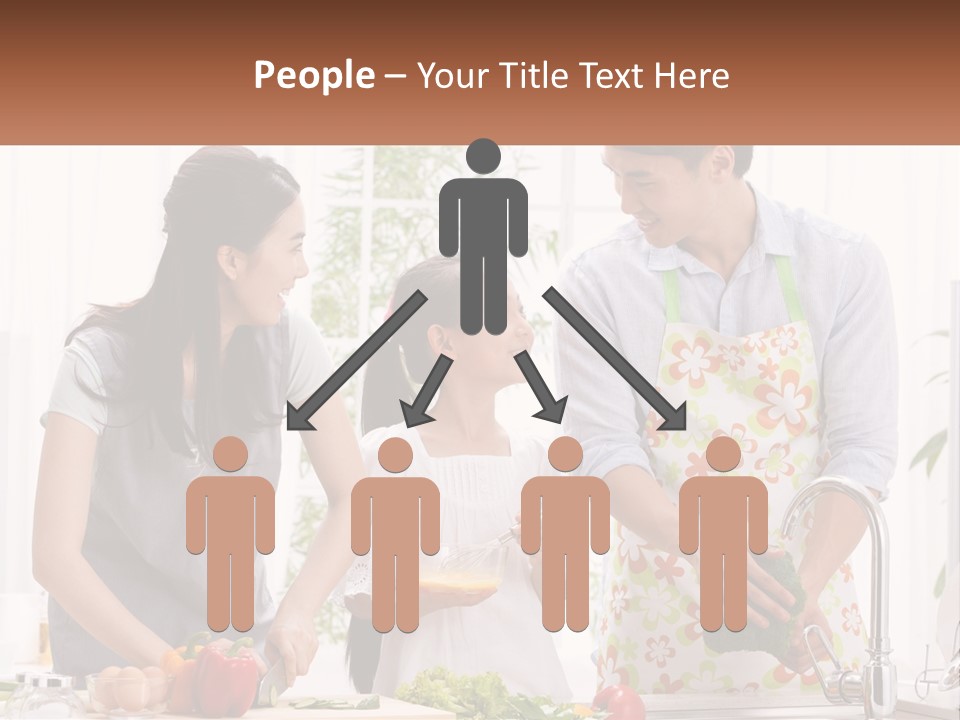 House Cooling Electric PowerPoint Template