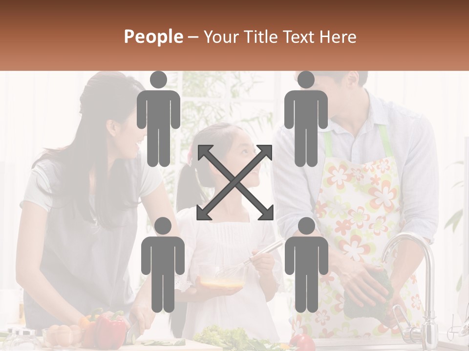 House Cooling Electric PowerPoint Template