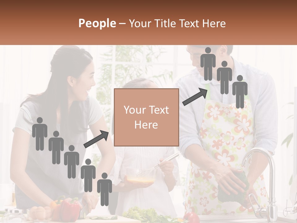 House Cooling Electric PowerPoint Template