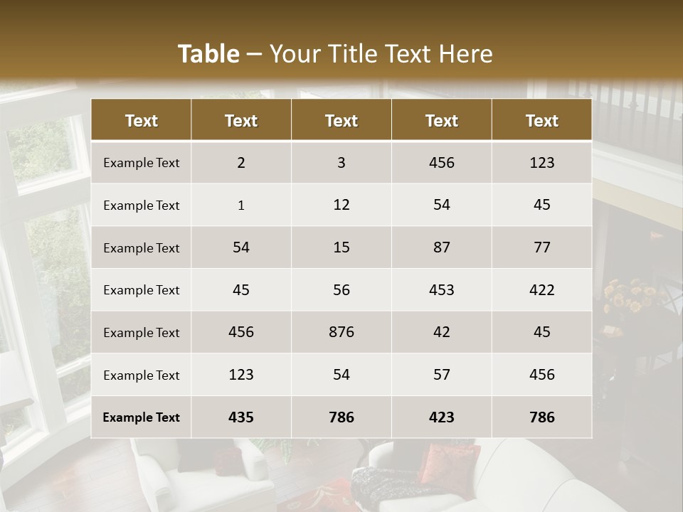 Temperature Part System PowerPoint Template