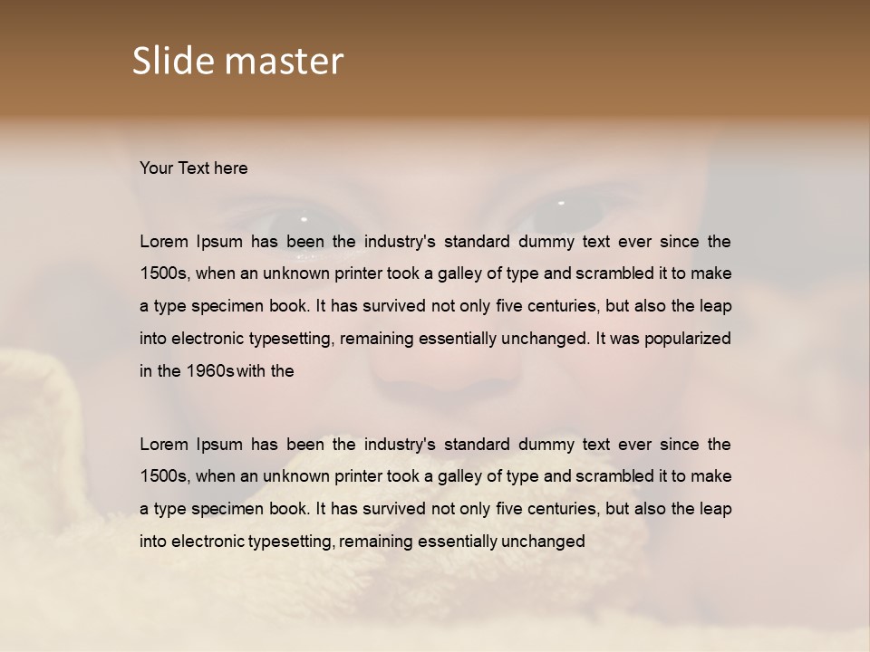 House Industry Cold PowerPoint Template