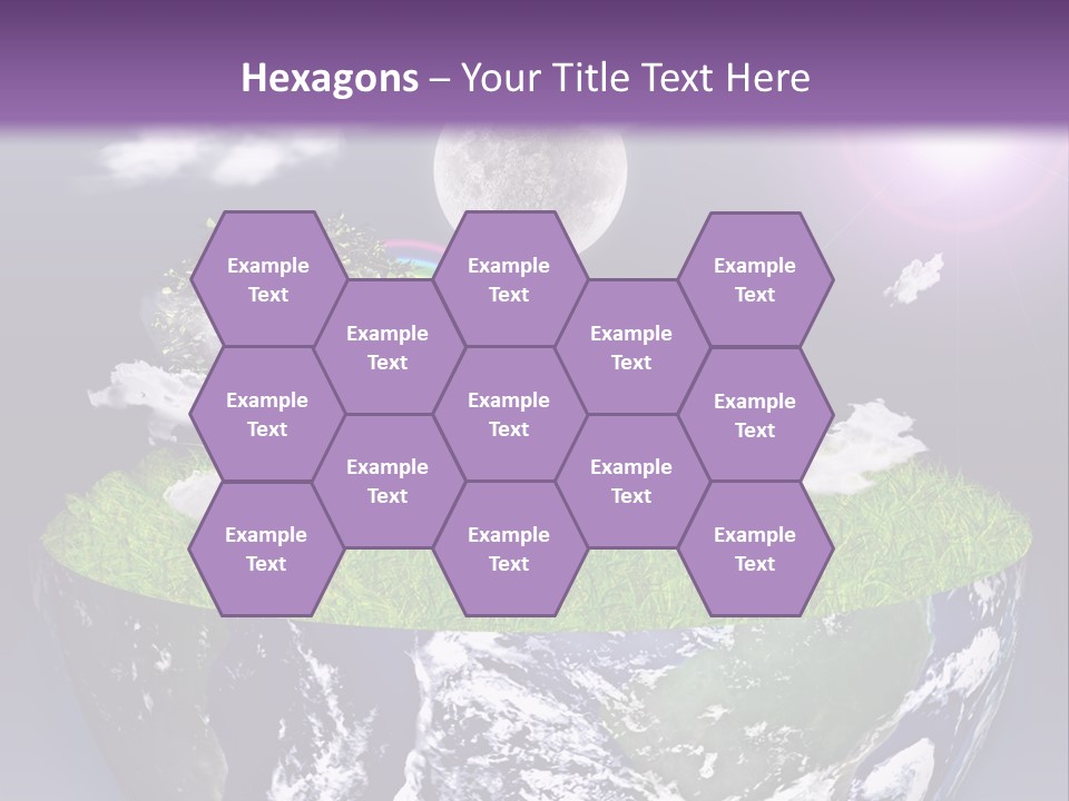 Part Cool House PowerPoint Template