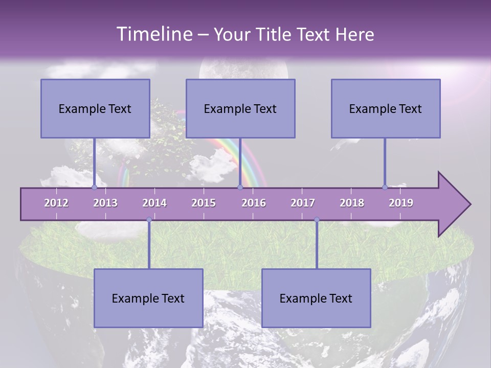 Part Cool House PowerPoint Template