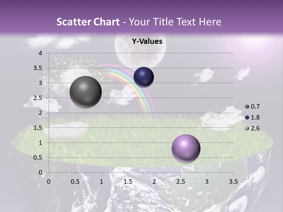 Part Cool House PowerPoint Template