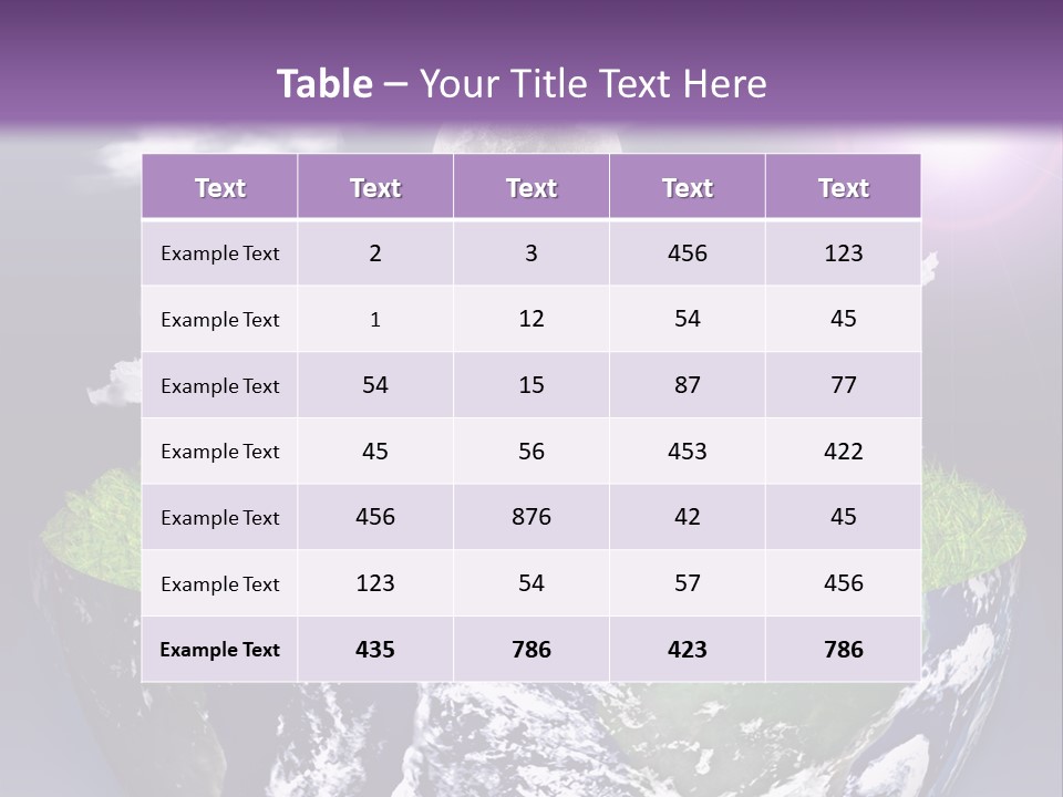 Part Cool House PowerPoint Template