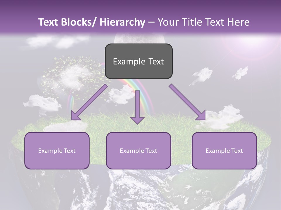 Part Cool House PowerPoint Template