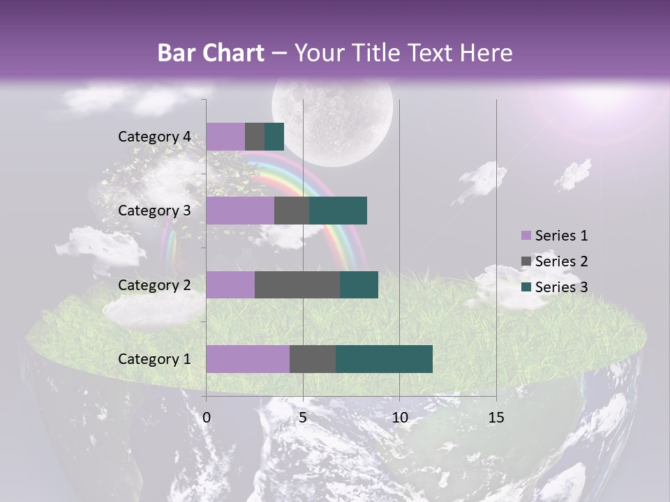 Part Cool House PowerPoint Template