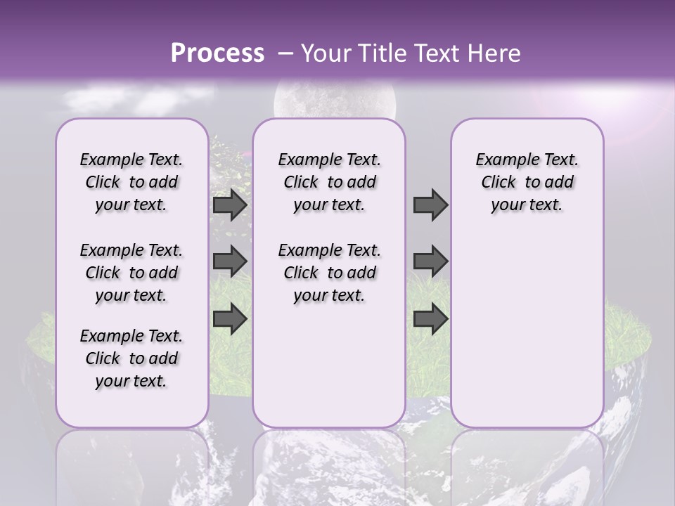 Part Cool House PowerPoint Template