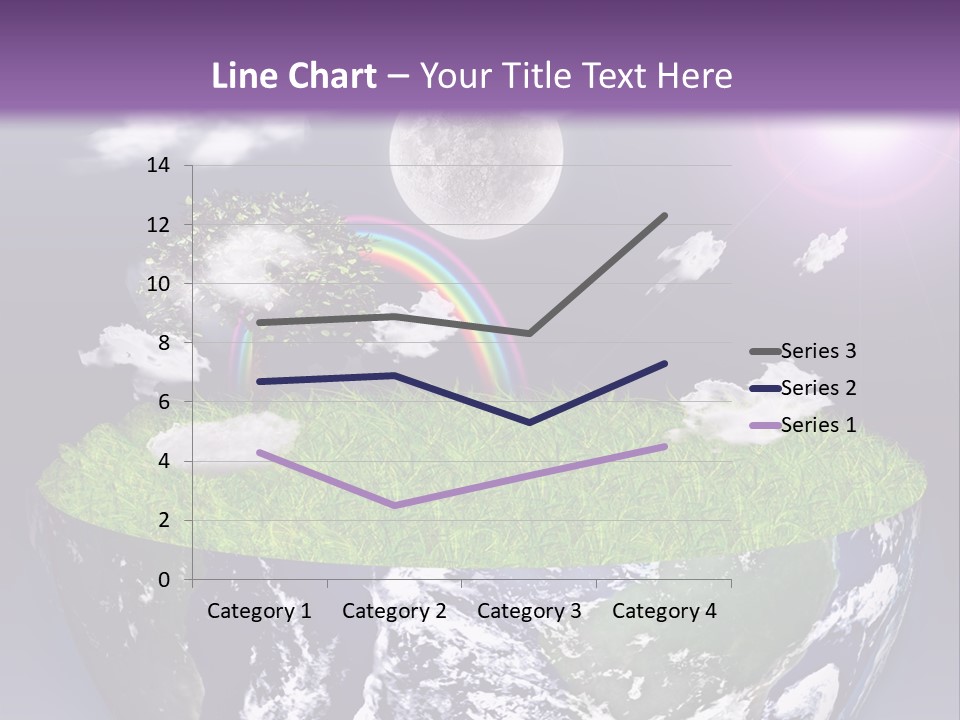 Part Cool House PowerPoint Template