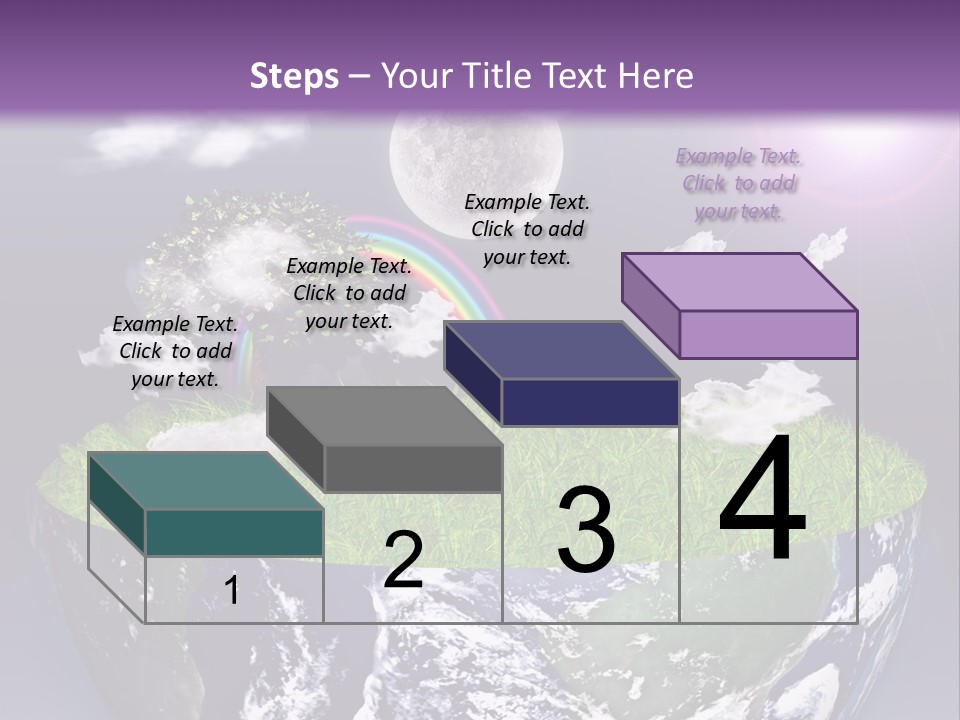 Part Cool House PowerPoint Template