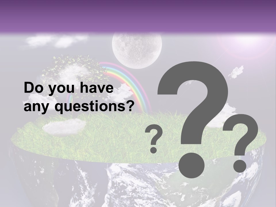 Part Cool House PowerPoint Template