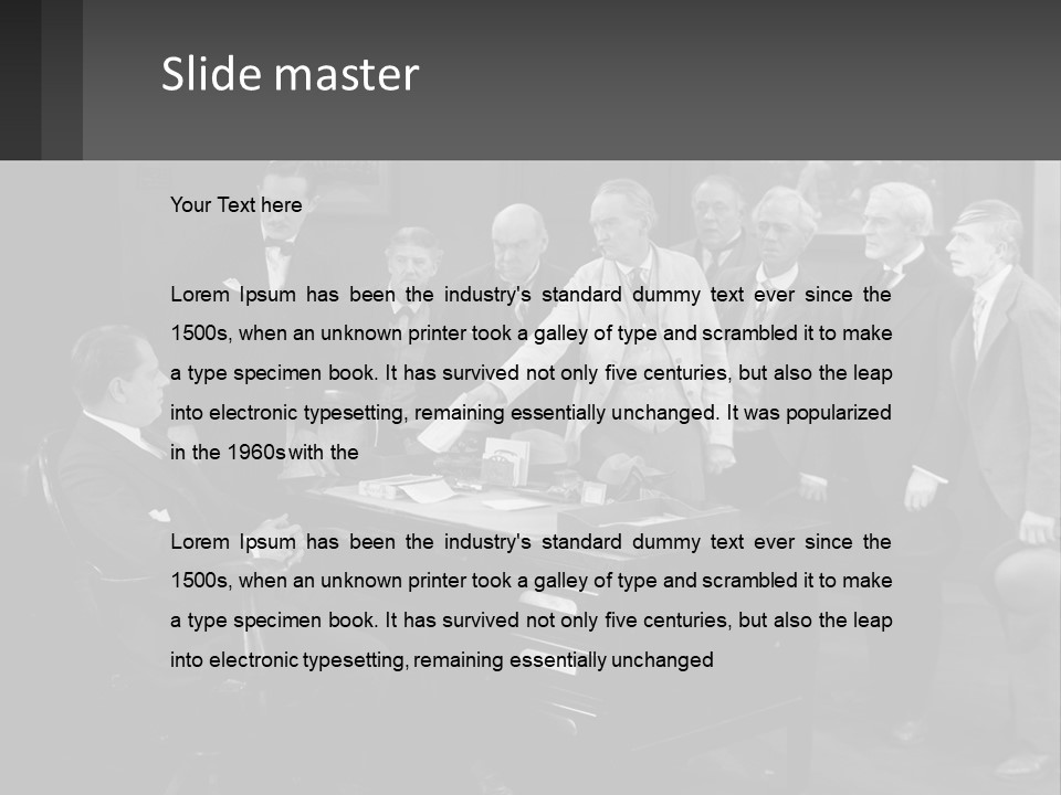 Equipment Energy Electricity PowerPoint Template