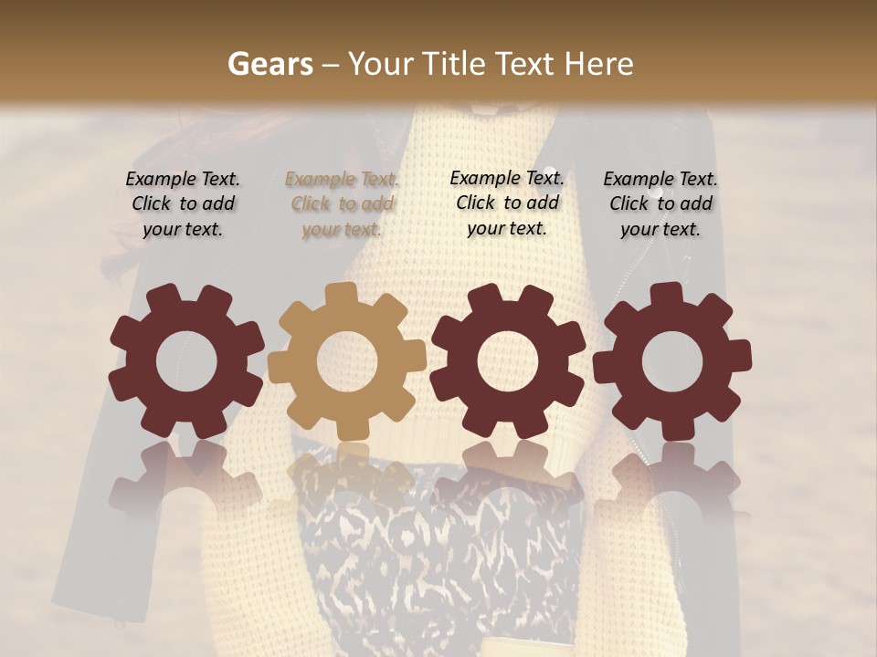 Heat System Remote PowerPoint Template