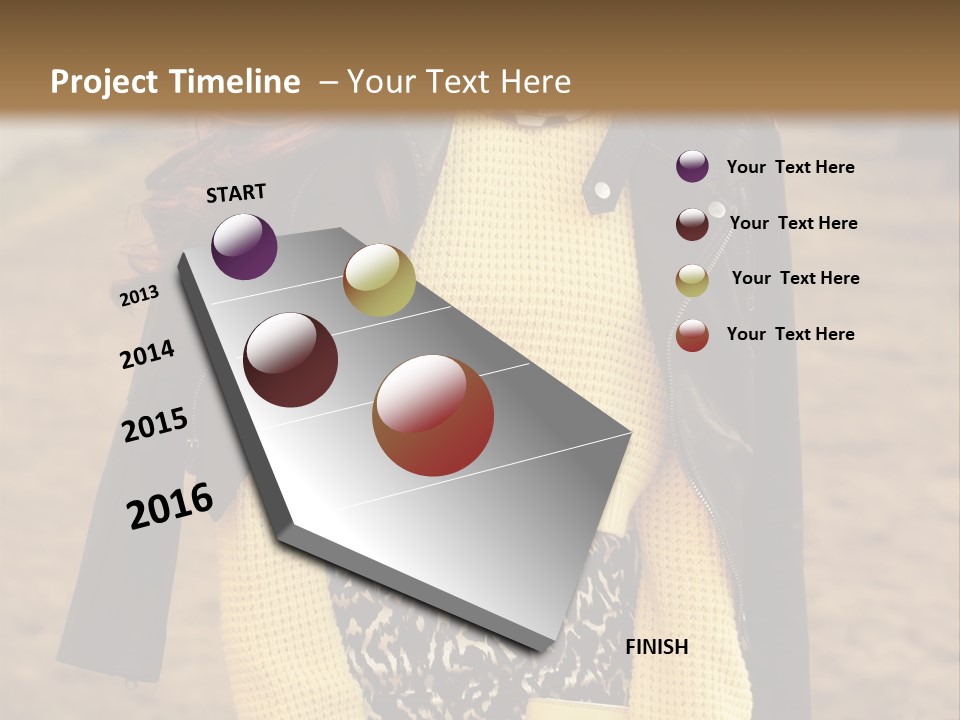 Heat System Remote PowerPoint Template